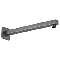 Tubo Ducha Pared cuadrado 40 cm Gun Gray