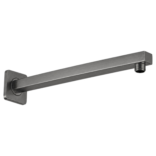 Tubo Ducha Pared cuadrado 40 cm Gun Gray