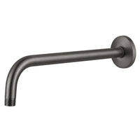 Tubo Ducha Pared 40 cm Gun Gray