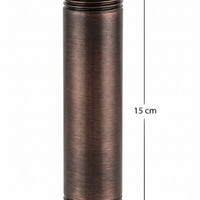 Tubo Ducha Techo 15 cm Cobre Antiguo