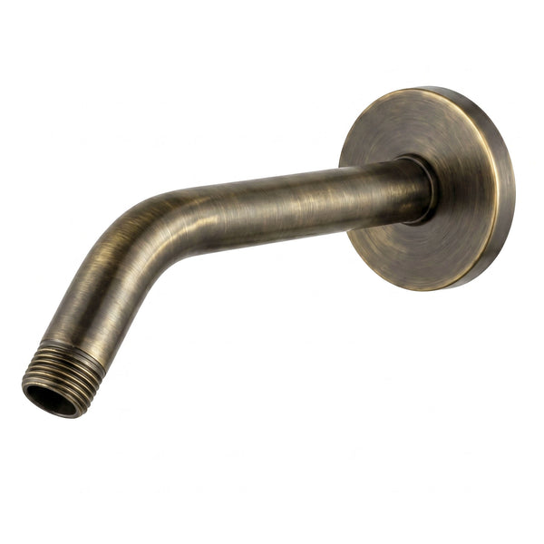Tubo Ducha Corto Pared Bronce Antiguo