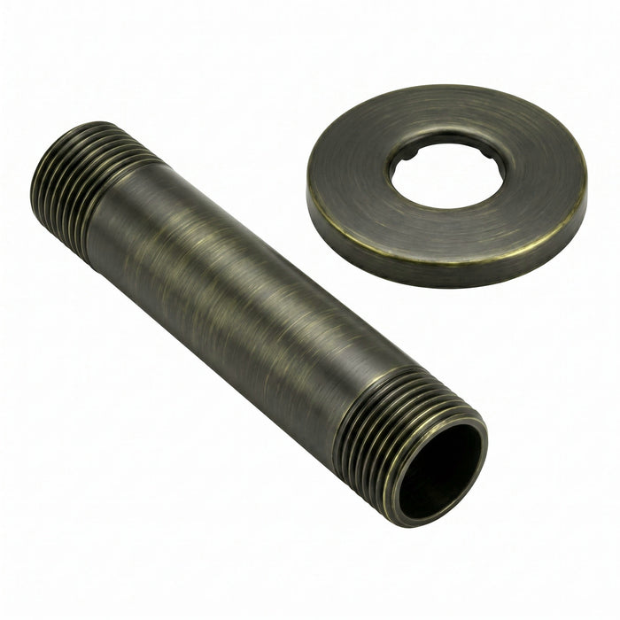 Tubo Ducha Techo 15cm Bronce Antiguo