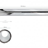 Sosco Desague 30cm lavamanos Cromo