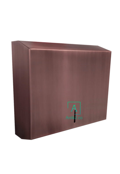 Dispensador Toallas Papel Bronce antiguo