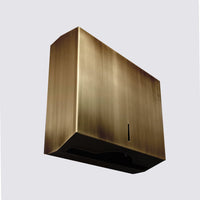 Dispensador Toallas Papel Bronce antiguo