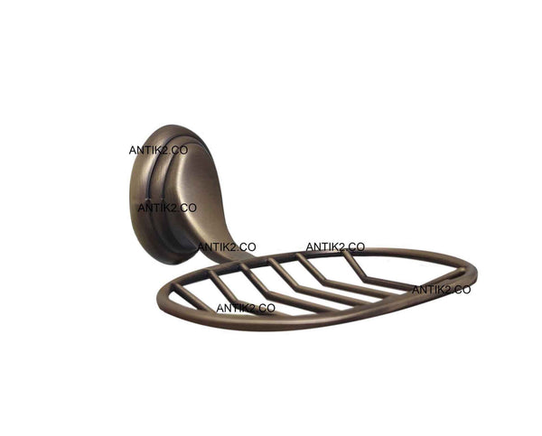 Jabonera Rendija Bronce Antiguo