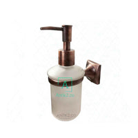 Jabonera Liquida Cobre Antiguo Soporte a Pared