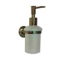 Jabonera Liquida Dorado Soporte a Pared