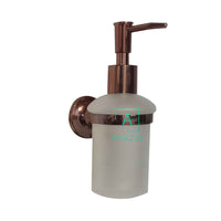 Jabonera Liquida Oro Rosa Soporte a Pared