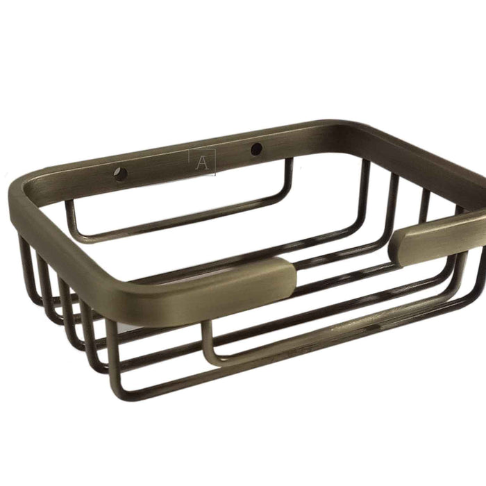 Jabonera canasta  Bronce Antiguo