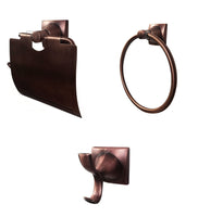 Juego Accesorios Lyon x 3 Piezas Cobre Antiguo