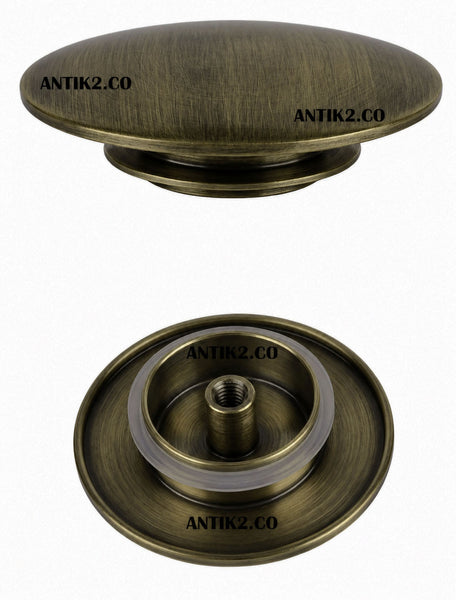 Repuesto Tapa Desague de Push Bronce Antiguo