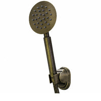 Ducha De Mano Acero Tono Bronce Antiguo