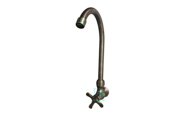 Griferia Vintage Trebol Pared Bronce Antiguo