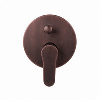 Mezclador Slim Cobre Antiguo + Ducha  30cm y Teleducha