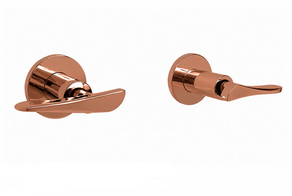 Mezclador Ducha 8" Wing Oro Rosa