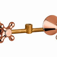 Mezclador Oro rosa + Ducha  25cm
