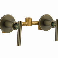 Set Mezclador Novo Pala + Ducha 25cm  Bronce antiguo
