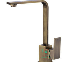 Grifería Lavaplatos Square Bronce Antiguo