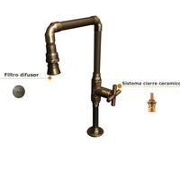 Griferia Vintage Novo  Bronce Antiguo