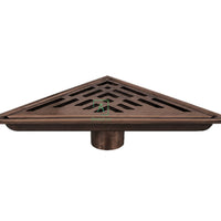 Rejilla Cobre Antiguo Triangle 28x20cm