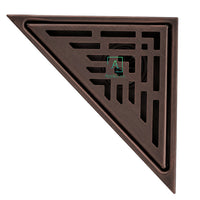 Rejilla Cobre Antiguo Triangle 28x20cm