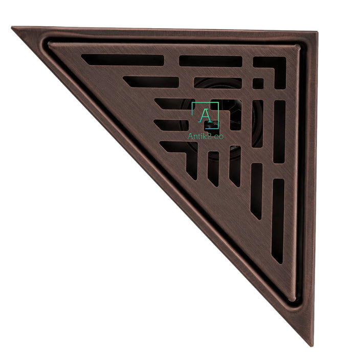 Rejilla Cobre Antiguo Triangle 28x20cm