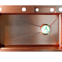 Lavaplatos Acero Oro rosa Resistente a Rayones 75X46cm