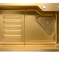 Lavaplatos Oro Mate 68*45cm