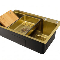 Lavaplatos Oro Mate 68*45cm
