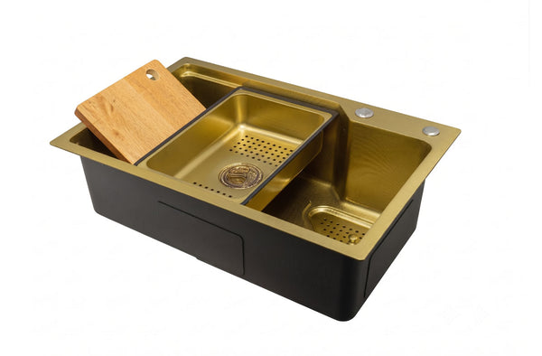 Lavaplatos Oro Mate 68*45cm