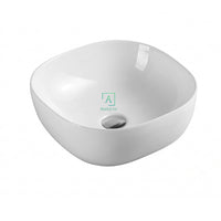 Lavamanos Sobreponer Blanco Opera 41 x 41 cm + Desague push