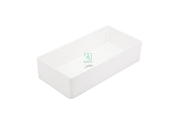 Lavamanos Sobreponer Blanco Waco 45 x 22 cm