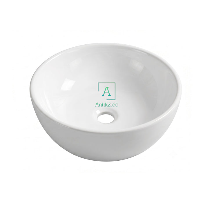 Lavamanos Sobreponer Oslo Blanco 35x13cm