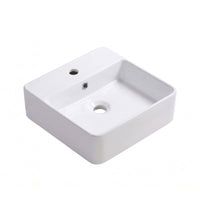 Lavamanos Sobreponer Logink Blanco 38 x 38cm
