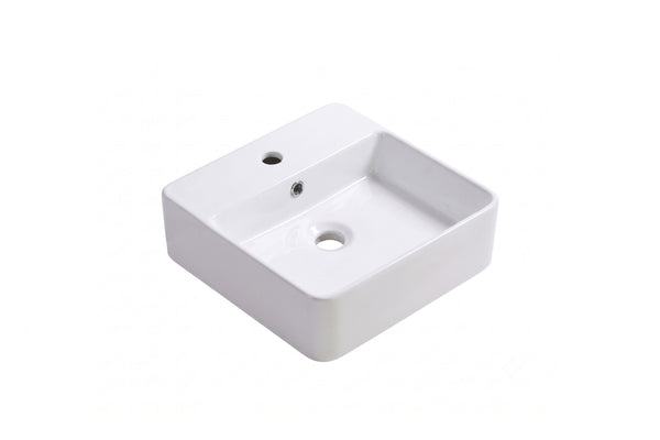 Lavamanos Sobreponer Logink Blanco 38 x 38cm