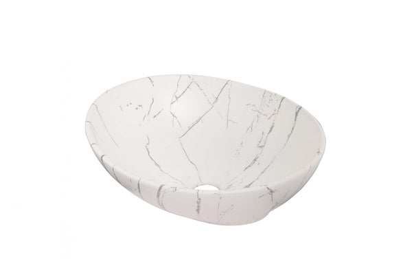Lavamanos Canoa Blanco B 41x33x14cm