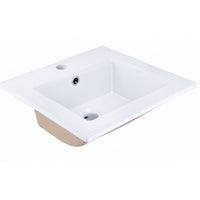 Lavamanos Empotrar Placa Blanco 41x41cm