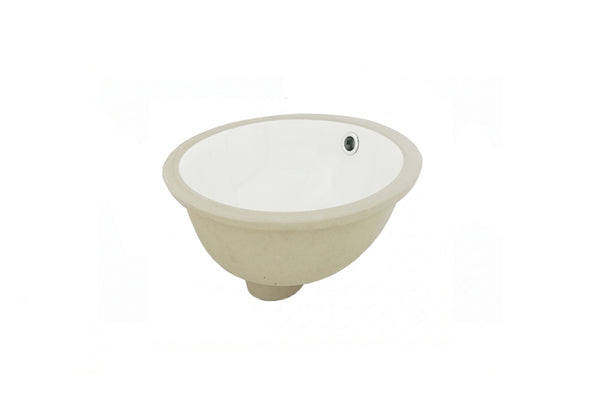 Lavamanos Vancuber Submontar 42x34cm  Blanco