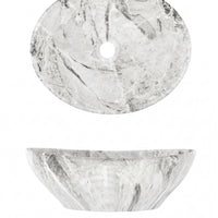 Lavamanos Sobreponer Canoa Gris 41x33cm