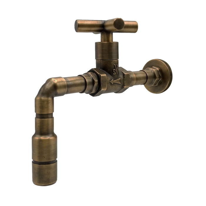 Llave  Pared Vintage Novo Bronce Antiguo 25cm