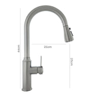Griferia Monomando Extraible Nexux Niquel Satin