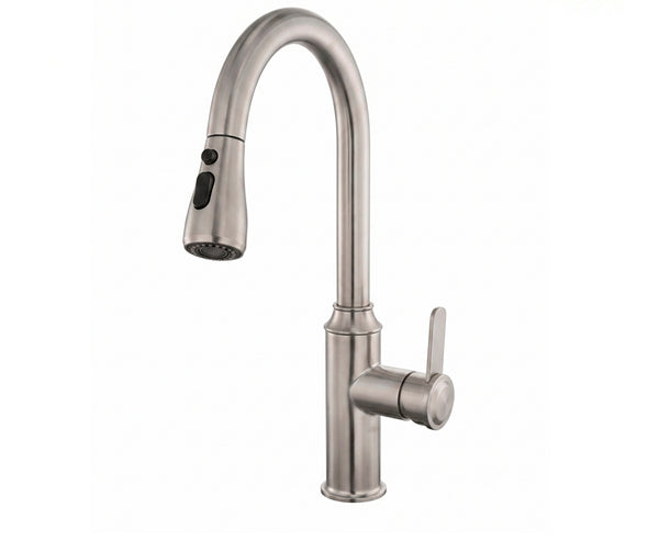 Griferia Monomando Extraible Nexux Niquel Satin