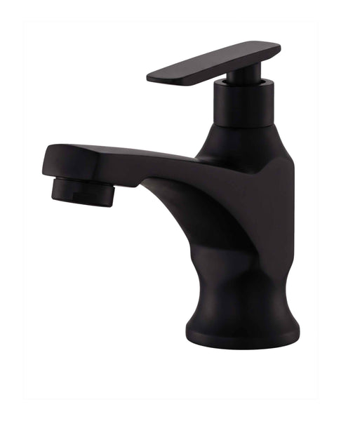 Grifería lavamanos Vasta Negro(Agua Fría)