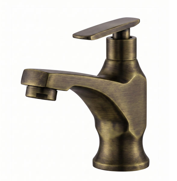 Grifería lavamanos Vasta  Bronce Antiguo (Agua Fría)