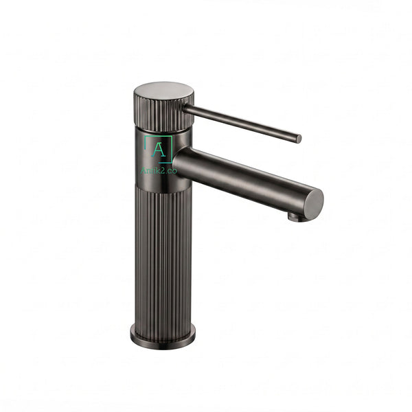 Mezclador Lavamanos Bajo Antenas Gun gray