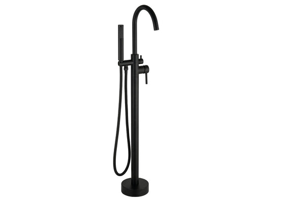 Griferia Mezclador  Para Tina/Bañera  Negro Mate
