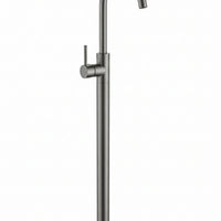 Griferia Bañera Monomando Nantes Gun Gray SNT