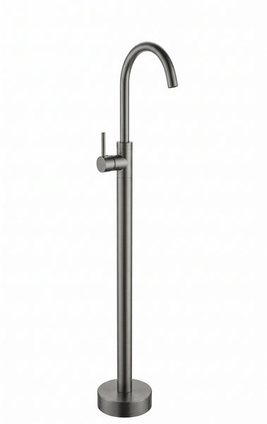 Griferia Bañera Monomando Nantes Gun Gray SNT