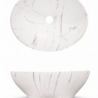 Lavamanos Canoa Blanco B 41x33x14cm